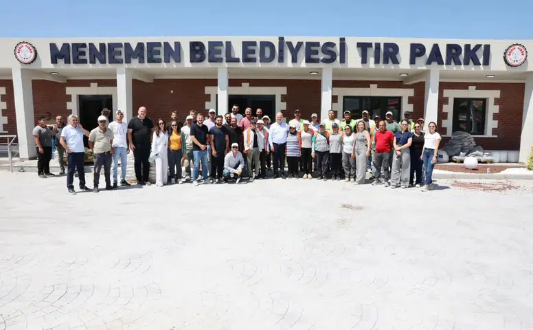 Menemen Belediyesi'nden yolların güvenliği ve huzuru için örnek tesis