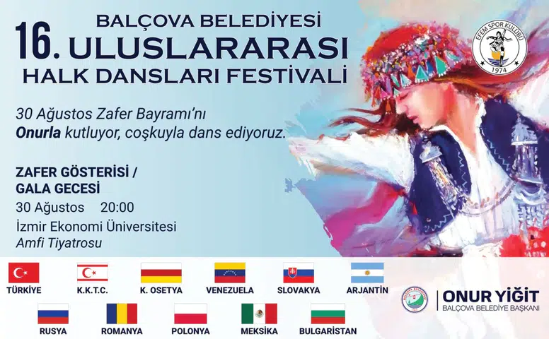 BALÇOVA’DA ZAFER COŞKUSU DÜNYAYI BULUŞTURACAK