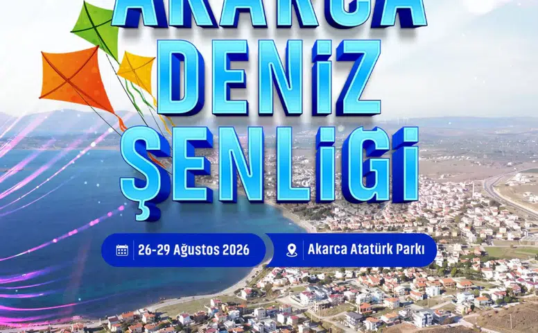 Akarca deniz şenliği başlıyor
