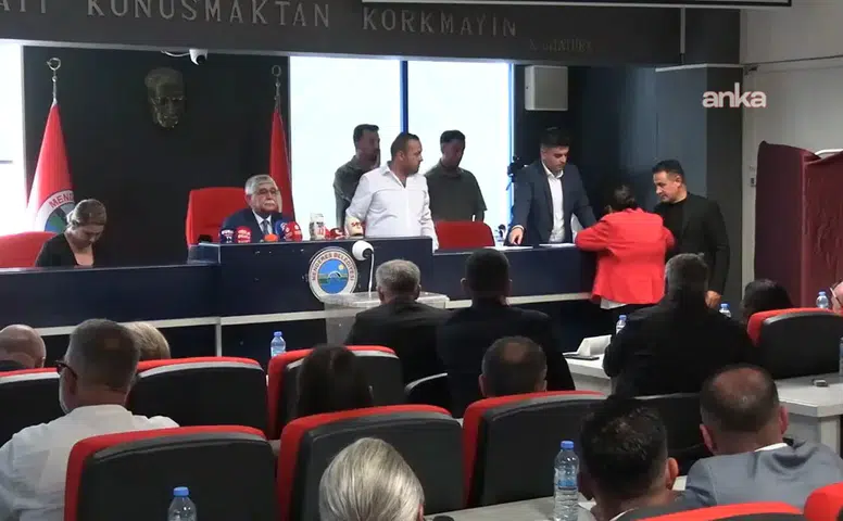 Menderes'te başkanvekili seçimi gerilimli geçti, ikinci tura kalındı