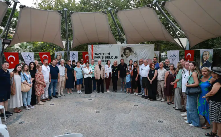 Gazeteci Barış Selçuk Karabağlar ‘da anıldı