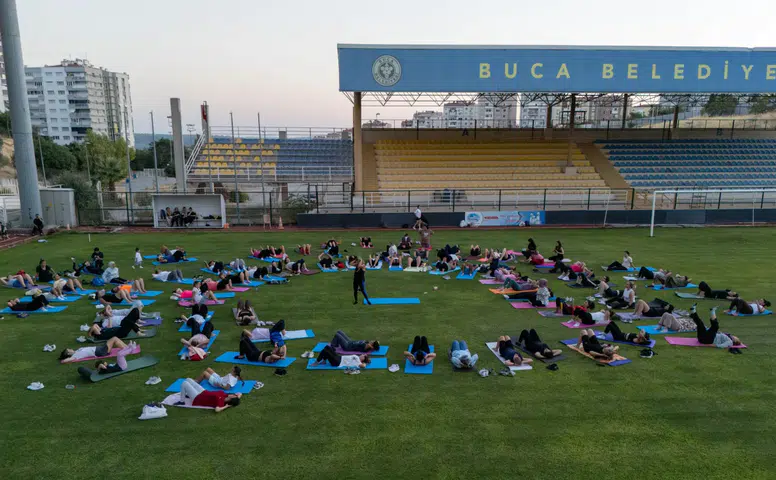 Bucalı Kadınlar Arena Stadı'Nda Buluştu
