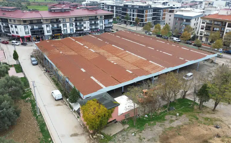 Ulucak Pazaryeri Yeni Yüzüyle Hizmette
