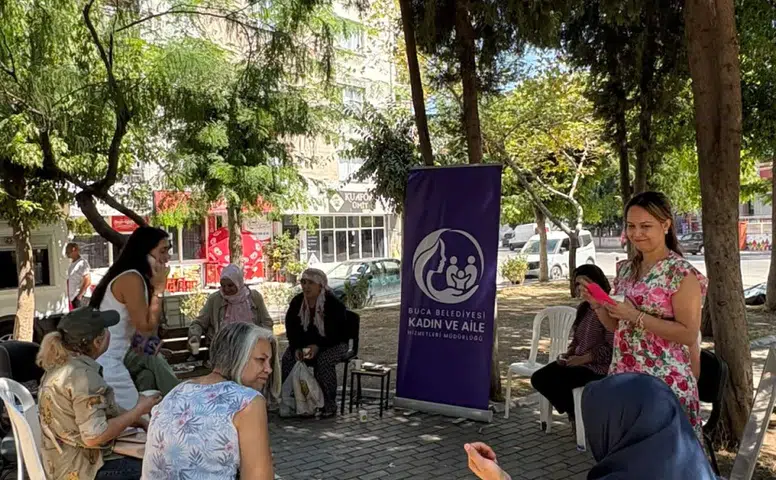 BUCA'DA KADINLAR BULUŞUYOR DAYANIŞMA GÜÇLENİYOR