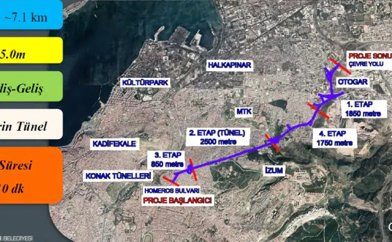 Onat Tüneli İzmir trafiğine nefes aldıracak