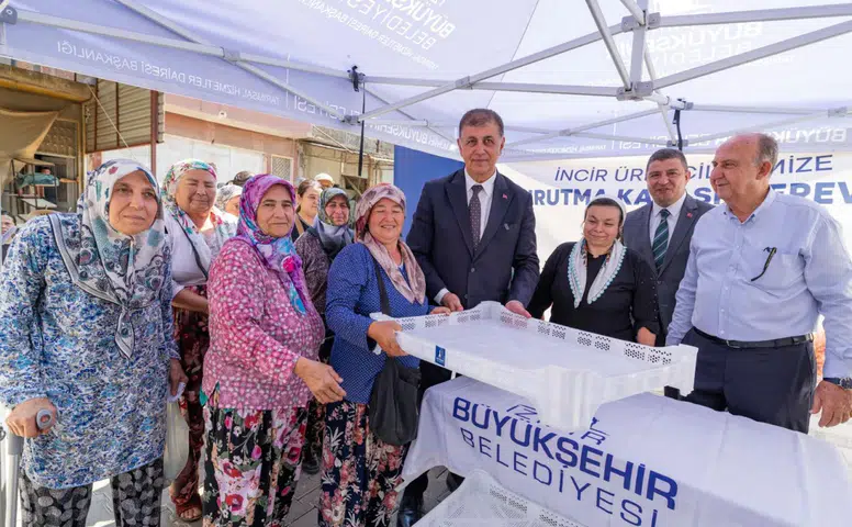 İzmir Büyükşehir Belediyesi’nden üreticiye kerevet desteği