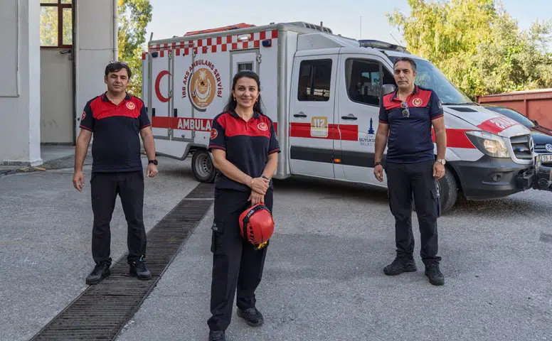 Bir ihbarla gittiler, yeni bir hayatın ilk anlarına tanık oldular