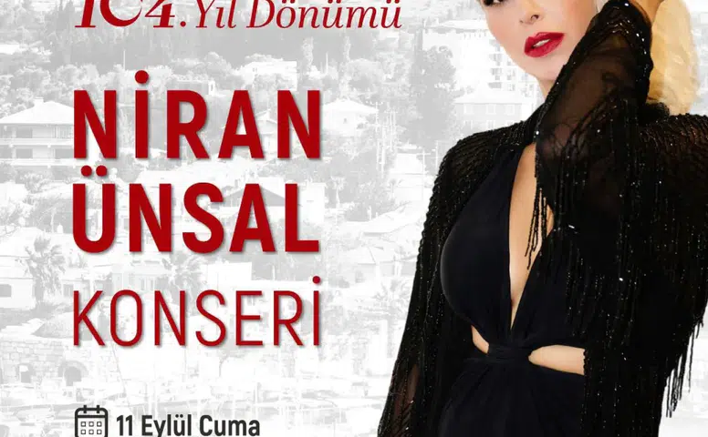 Seferihisar kurtuluşunun 104. yılını Niran Ünsal konseriyle kutlayacak