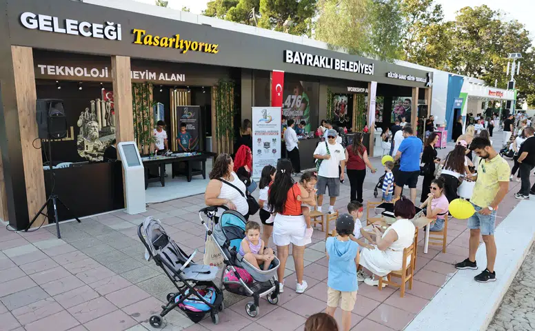 Bayraklı’nın Kültür, Sanat, Teknoloji Ve Sporu Fuarda Buluştu