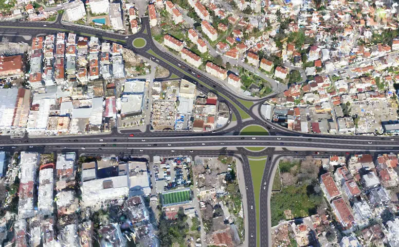 Anadolu Caddesi’ndeki yoğunluğa köprülü çözüm