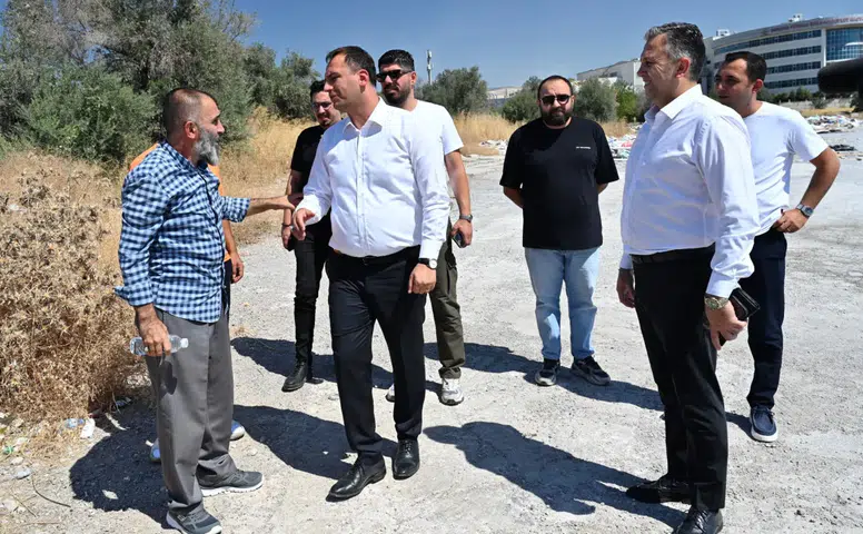 Bornova’da kaçak molozla topyekün mücadele