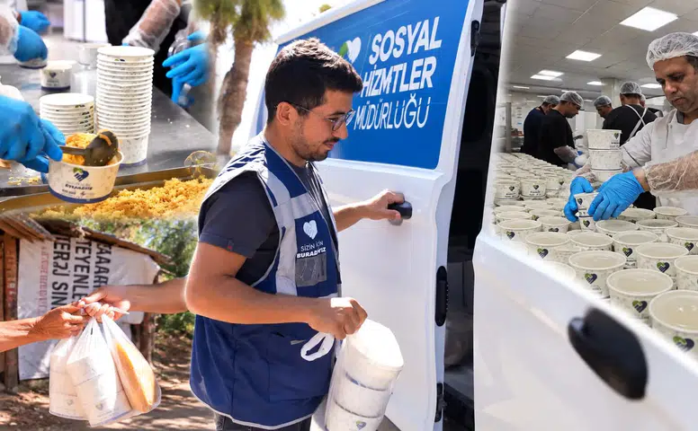 Torbalı’da 74 bin 213 sofraya sıcak yemek ulaştı