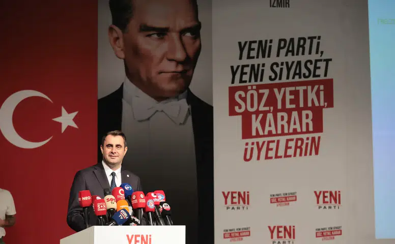 YENİ Parti İzmir İl Kongresi'nde Güç tek aday, Aytekin kale siyasetini eleştirdi