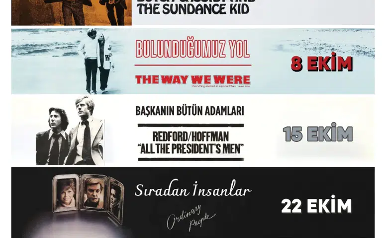 Yeniden Sinematek’te yeni sezon “Robert Redford Bakışı” ile başlıyor