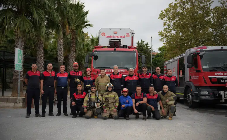 İtfaiye Haftası’nda öğrencilere yangın ve afet eğitimi