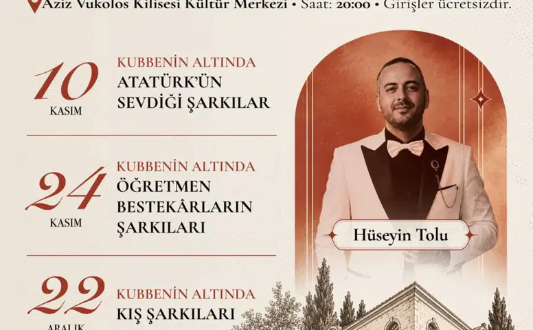 Aziz Vukolos’ta akustik müzik konserleri başlıyor