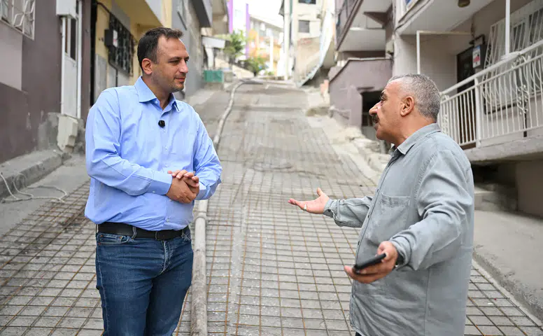 Bornova’da bir yol sorunu daha çözüldü