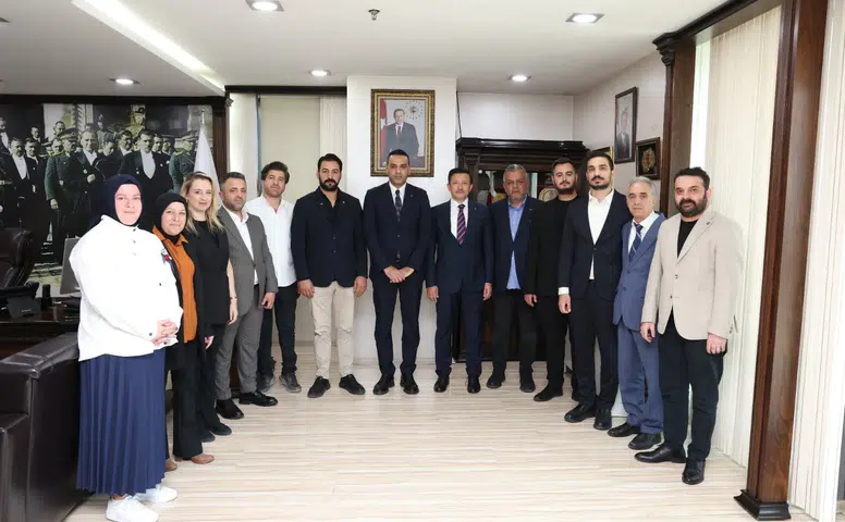 Hamza Dağ’dan Başkan Yıldız’a Hayırlı Olsun Ziyareti