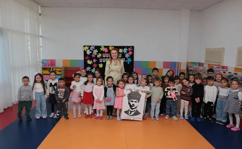 Başkan Mutlu, Oyun Evi miniklerinin yeni dönem heyecanına ortak oldu
