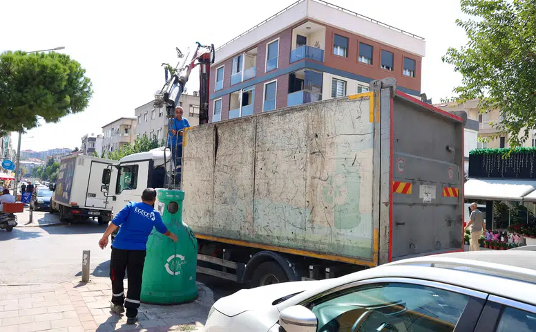 Buca'da 158 Ton Cam Atık Geri Dönüşüme Kazandırıldı