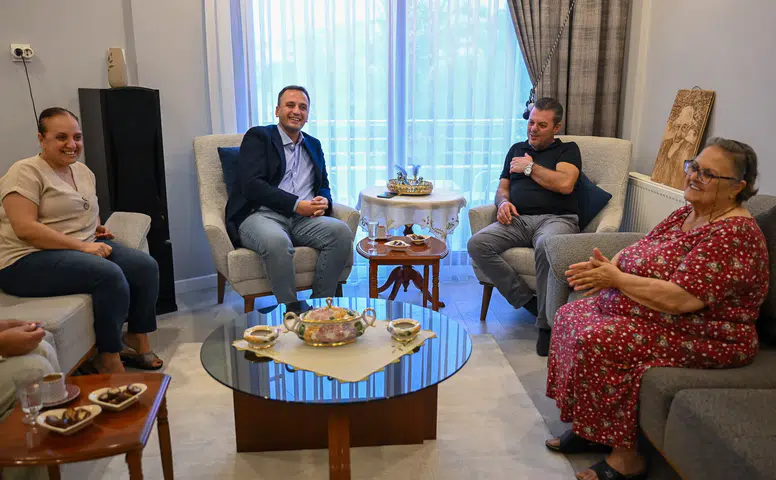 Başkan Eşki’den vefa ziyareti