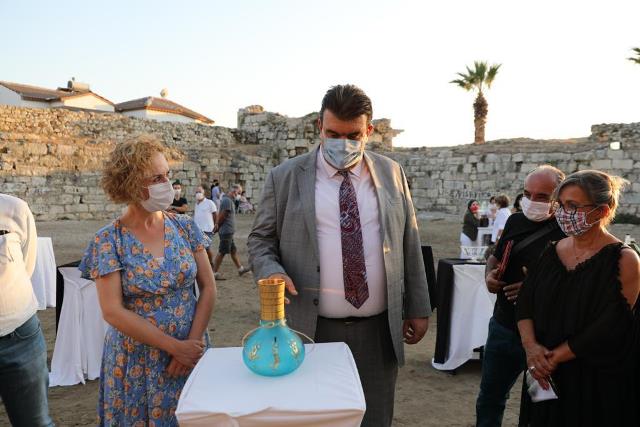 Seferihisar' ın özel değerleri camda hayat buldu