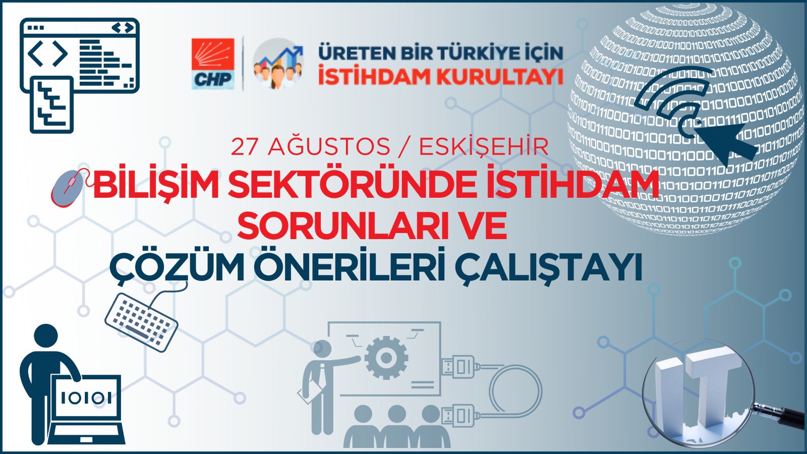 CHP Bilişim Çalıştayı Eskişehir'de gerçekleştirildi