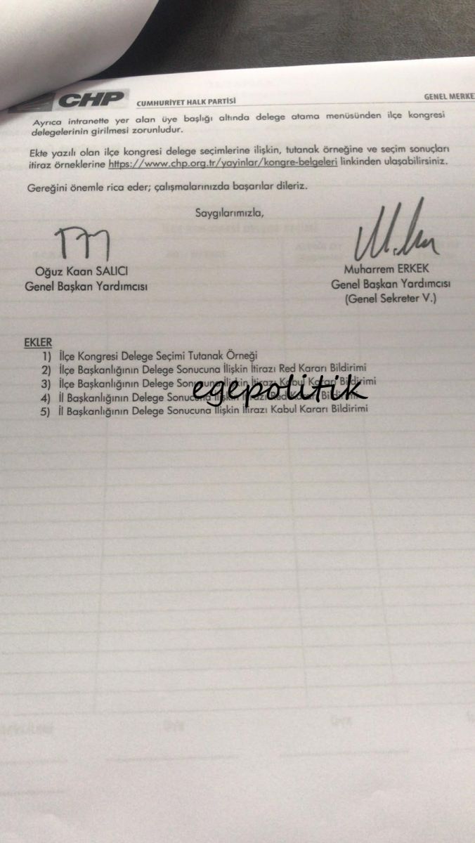 CHP GENEL MERKEZİ'NDEN SANDIK ÖNCESİ SON UYARI