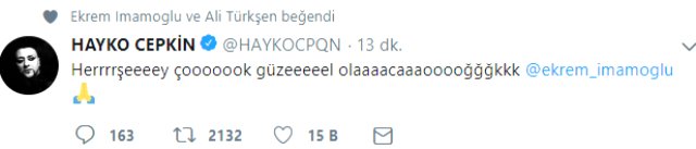 Ünlü İsimler Ekrem İmamoğlu’nun Çağrısına Sessiz Kalmadı