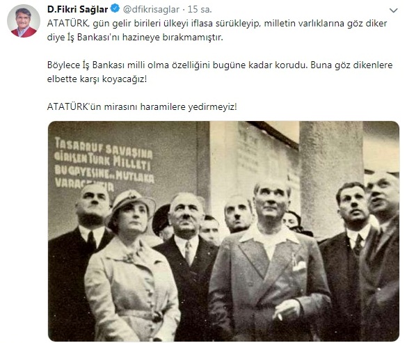 Sağlar: Göz dikenlere karşı koyacağız