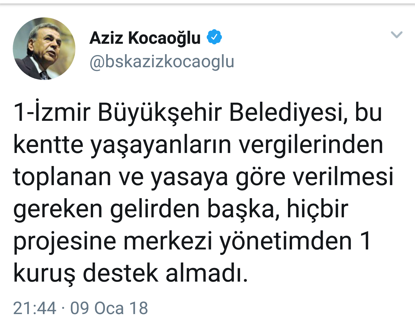 Kocaoğlu sonunda patladı