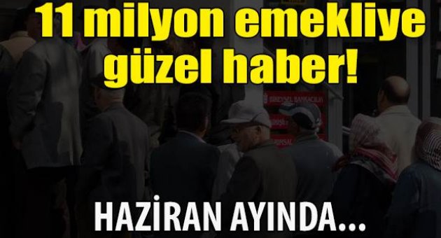 11 milyon emekliye promosyon müjdesi