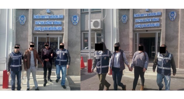 15 ayrı evden hırsızlık yapan 5 hırsız yakalandı!