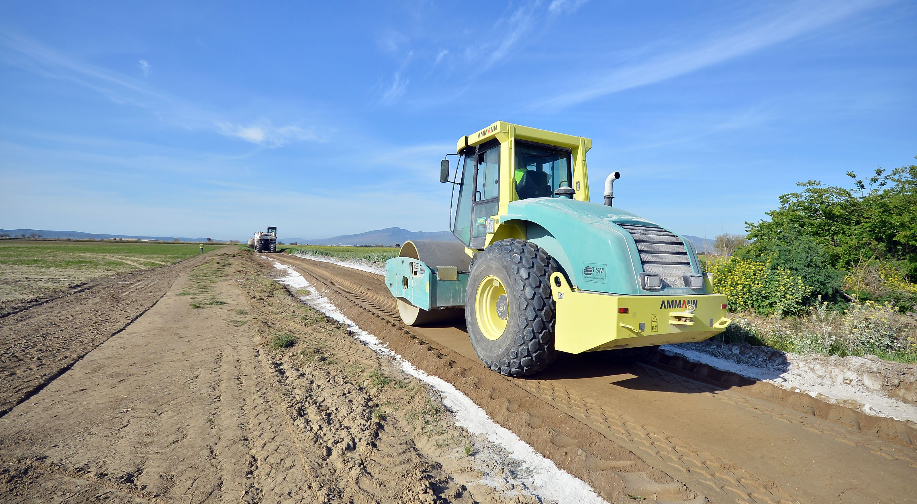 1 kilometrelik yol 1 günde bitiyor