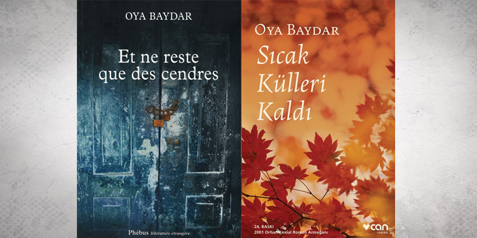 2016 Fransa/Türkiye Edebiyat Ödülü Oya Baydar’a verildi