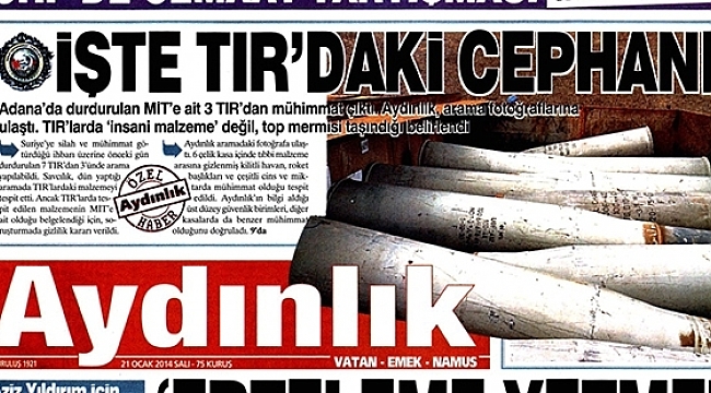 Aydınlık Gazetesine Büyük Şok