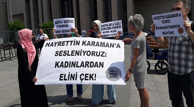 'Elinizi Dinden ve Kadınların Üzerinden Çekin!'