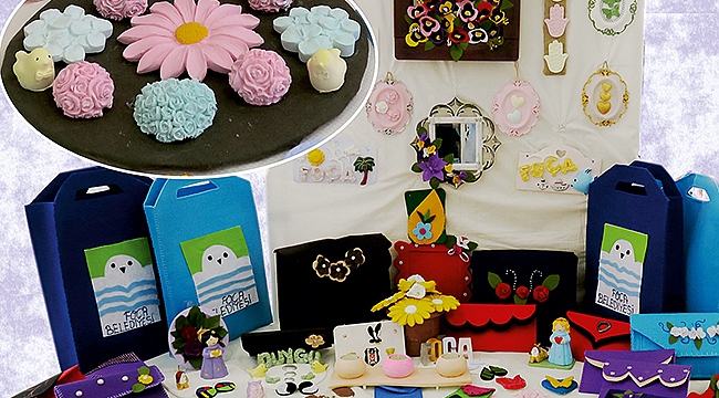 Foça'da Engelsiz Kafe Ürünleri Kermesi