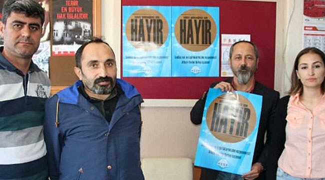 Hayır Afişine 'Kovuşturmaya Gerek Yok' Kararı