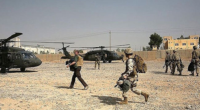 Irak Ordusundan Telafer'e Hava Bombardımanı