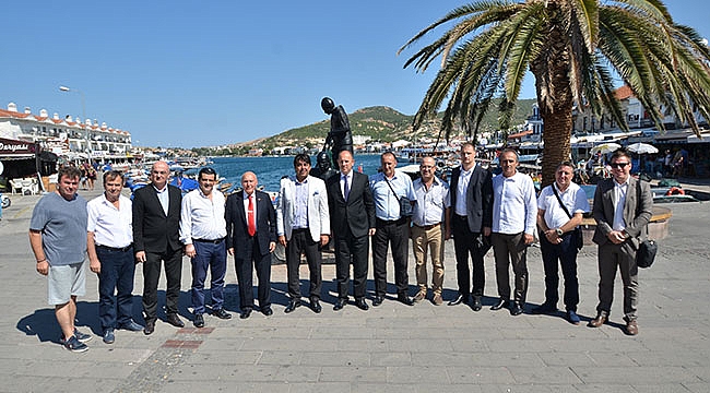 Kardeş Şehir Talebinde Bulunulan Trebinje, Foça'yı Ziyaret Etti