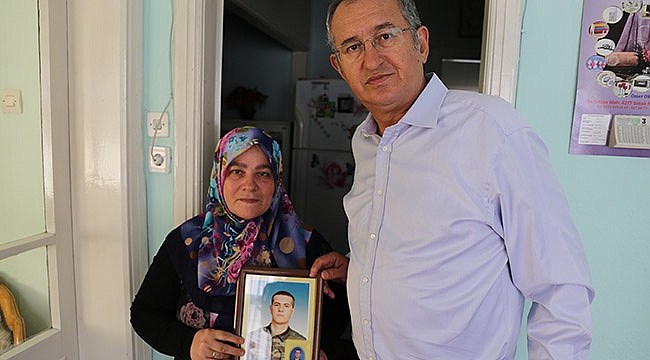 Atila Sertel Şehit Ailelerini Ziyaret Etti