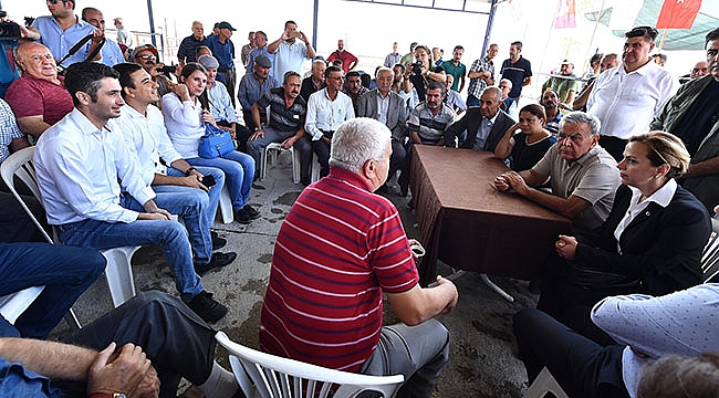 Başkan Kocaoğlu Bergama'da Üreticilere Seslendi