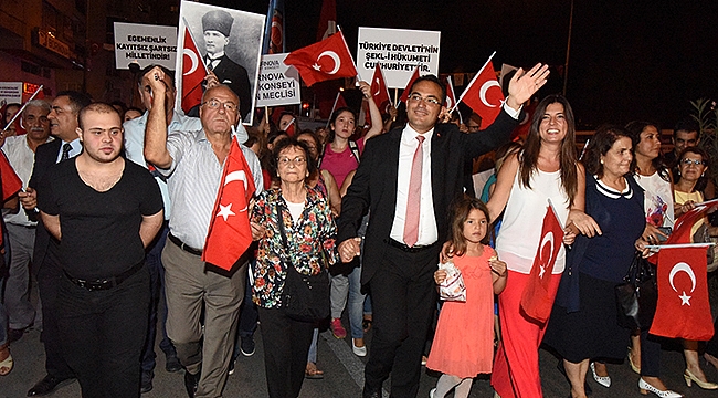 Bornova'da Kurtuluş Coşkusu