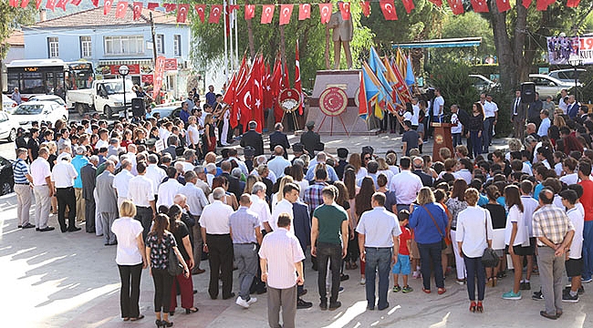 Güzelbahçe’de Gaziler Unutulmadı