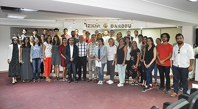 İzmir Barosu CMK Eğitim Çalışmalarına Yenisini Ekledi