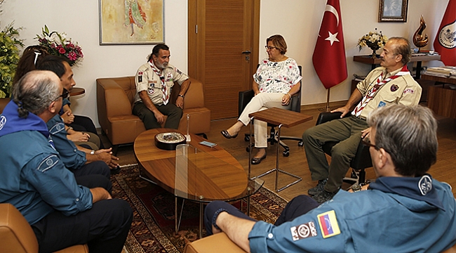 Melek İzciler’e Konak’tan Destek 