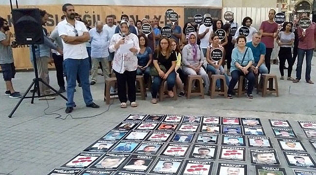 Vicdan ve Adalet Nöbeti'nin 64'üncüsü Tutuldu