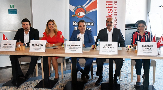 BORNOVA BECKER SPOR&#039;A İZMİR&#039;DEN DESTEK