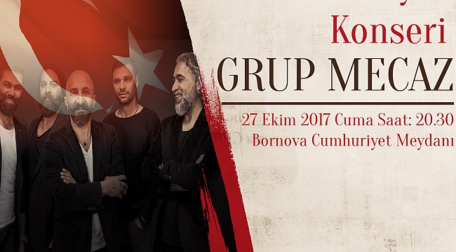 Bornova’da “Grup Mecaz”lı Cumhuriyet Kutlaması